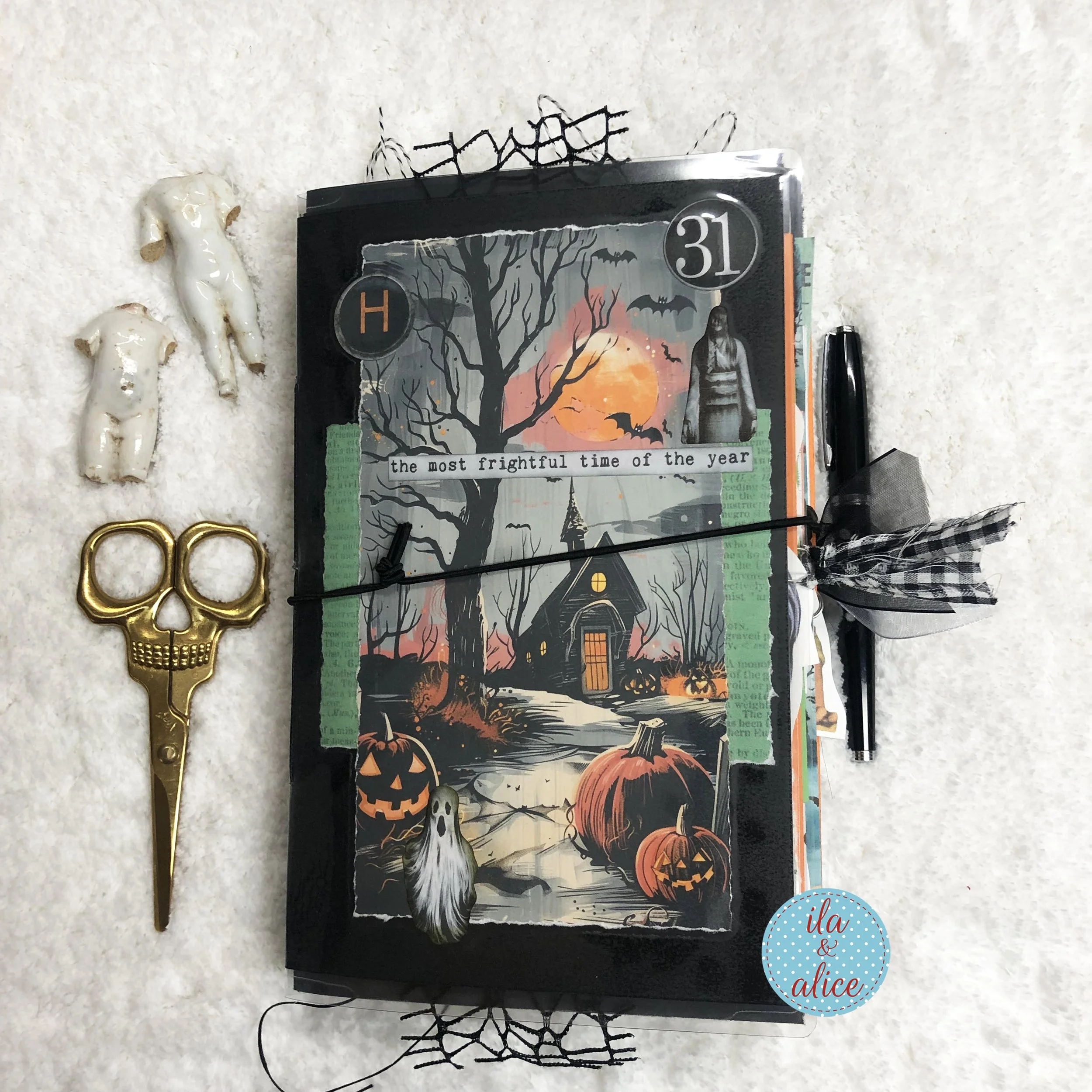 Handmade Halloween Junk Journals — ila and alice